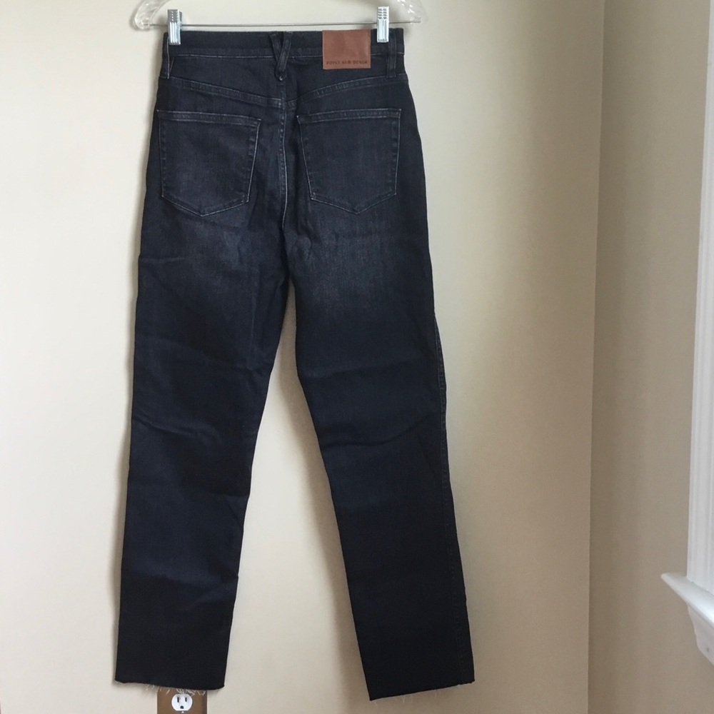 J. Crew Women's Black Straight Leg Jeans - Picture 4 of 10